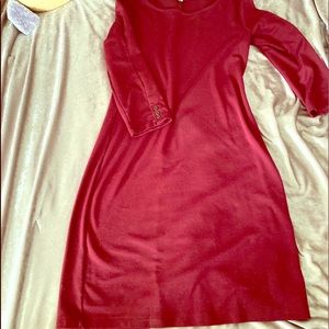 Little burgundy dress